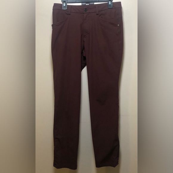 Lululemon Men’s ABC Classic Pant,Size-32” x 33”,Color-Black Plum - Picture 10 of 14